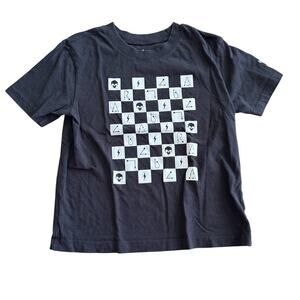 Vans Checkered Harry Potter Black and White T-Shirt Size Large